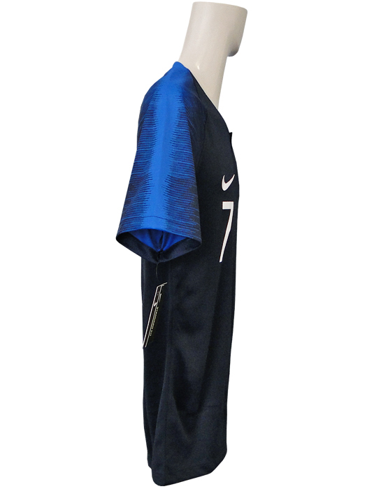 ***限定入荷***(ナイキ) NIKE/18/19フランス代表/ホーム/2スター/半袖/優勝バッジ付/グリエスマン/893872-453