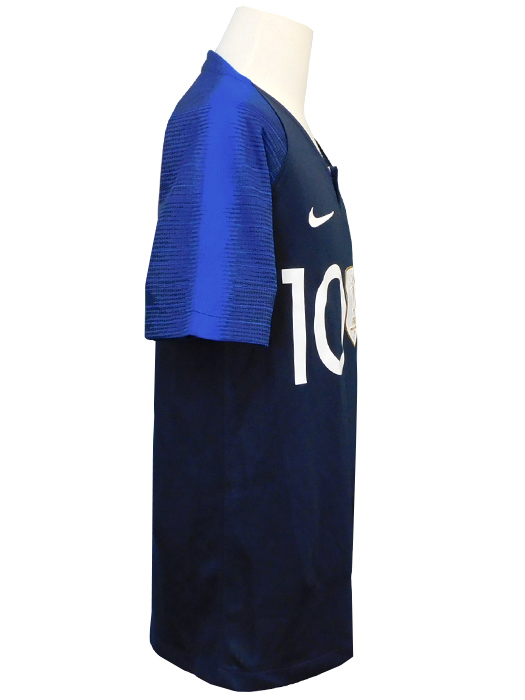 (ナイキ) NIKE/18/19フランス代表/ホーム/2スター/半袖/優勝バッジ付/エムバペ/ジュニア用/893989-453