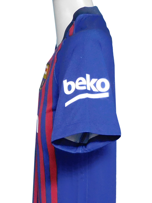 ***傷、汚れあり***(ナイキ) NIKE/18/19バルセロナ/ホーム/半袖/メッシ/ジュニア用/894458-456