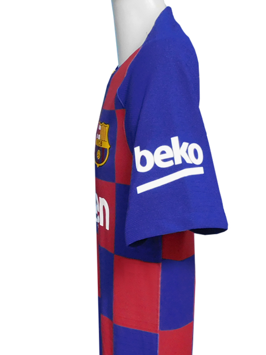 ***限定入荷***(ナイキ) NIKE/19/20バルセロナ/オーセンティック/ホーム/半袖/メッシ/選手用LFP+18/19リーグ優勝パッチ付/AJ5257-456