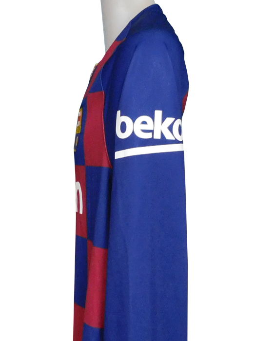 ***限定入荷***(ナイキ) NIKE/19/20バルセロナ/ホーム/長袖/メッシ/LFP優勝バッジ/AJ5637-456