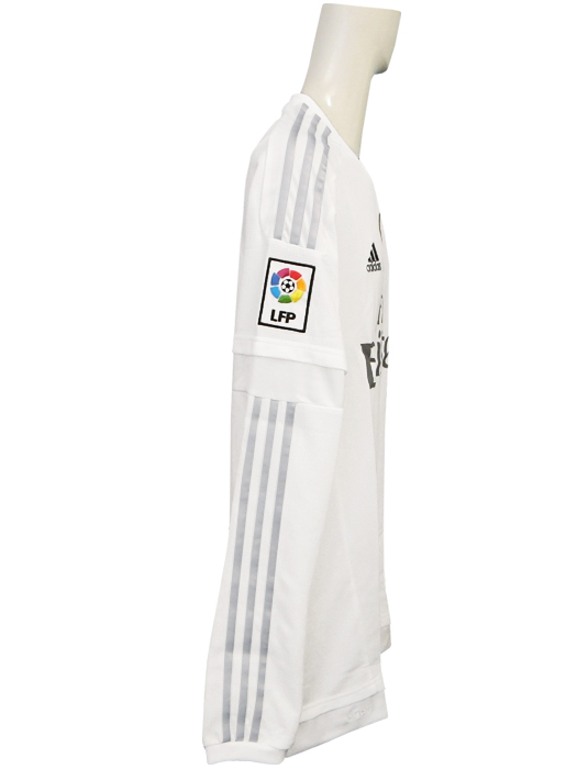 ***限定入荷***(アディダス) adidas/15/16レアルマドリード/ホーム/長袖/2014FIFAクラブW杯優勝バッジ付/ベイル/AK2495