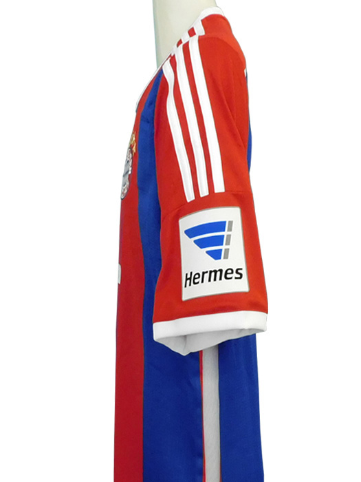 (アディダス) adidas/14/15バイエルンミュンヘン/ホーム/半袖/レバンドフスキー/2013CWC+ブンデスリーガ+HELMES付/AMZ27-F48499