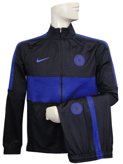 ***限定入荷***(ナイキ)NIKE/19/20/チェルシー/DRI-FIT STRIKE トラックスーツ/ジュニア用/オブシディアン/AO6748-451