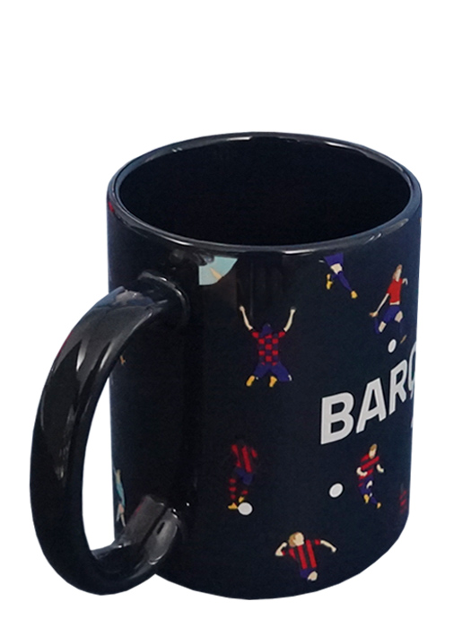 クラブオフィシャルグッズバルセロナ/オフィシャルセラミックマグカップ/ネイビー/BC10721