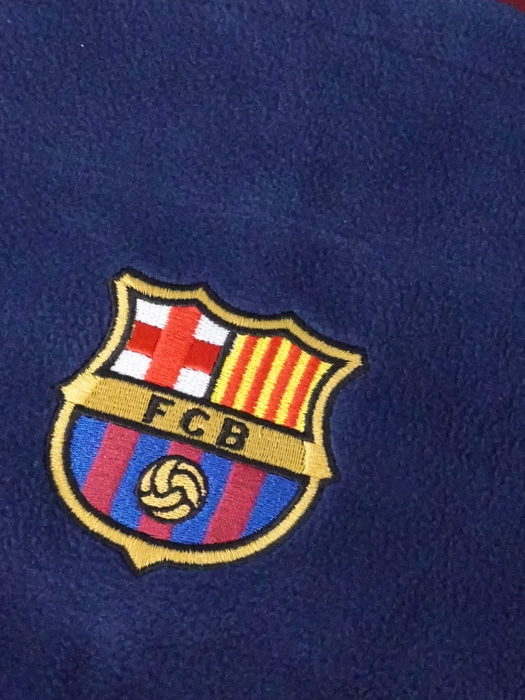 クラブオフィシャルグッズ/バルセロナ/フリースネックウォーマー/ネイビーXレッド/BCN75854/簡易配送(CARDのみ/1点限/保障無)