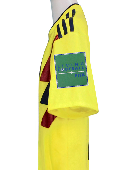 (アディダス) adidas/18/19コロンビア代表/オーセンティック/ホーム/半袖/ハメス・ロドリゲス/2018W杯+LFバッジ付/BR3502