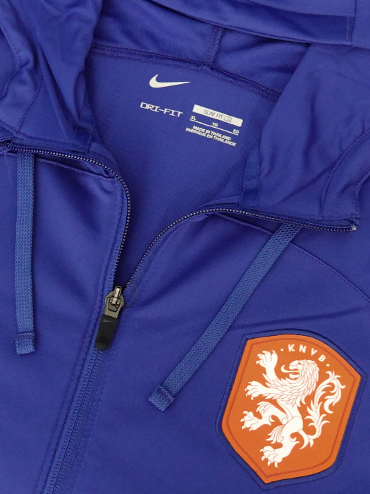 (ナイキ) NIKE/22/23オランダ代表/DRI-FIT Strike ストライク フード付きトラックスーツ/ロイヤルブルーXホワイト/DH6497-456