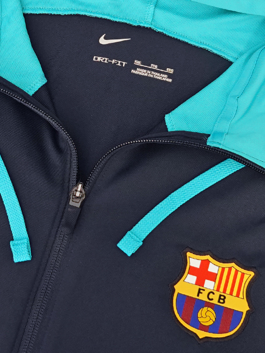 (ナイキ) NIKE/22/23バルセロナ/DRI-FIT Strike ストライク フード付きトラックスーツ/オブシディアンXオラクルアクア/DJ8478-451