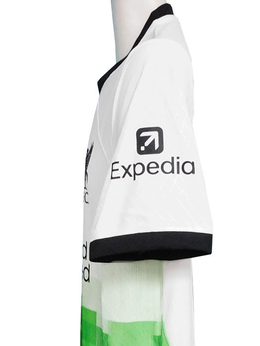 ***限定入荷***(ナイキ)NIKE/23/24リバプール/オーセンティック/アウェイ/半袖/サラー/プレミア+NRFRパッチ付/DX2617-101