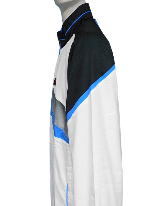 (エレッセ)ellesse/TEAMウインドアップジャケット/ホワイトXブルー/ETS56310-BL