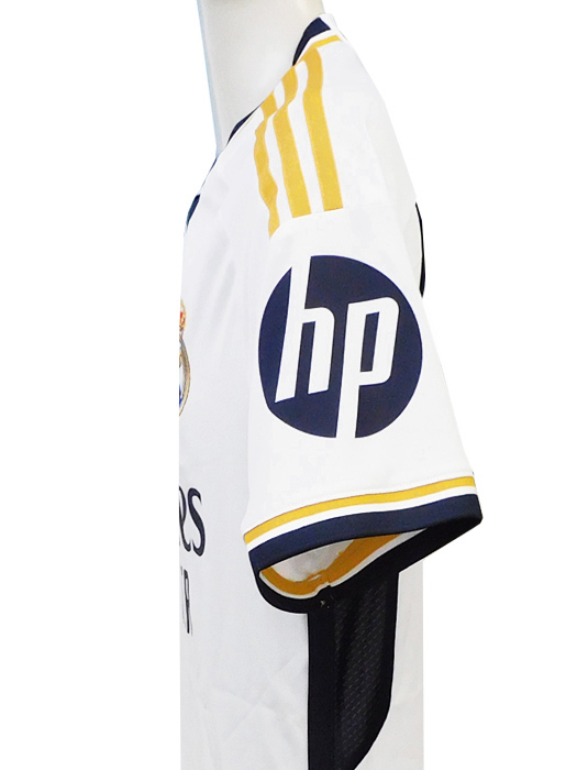 ***日本サイズ4XL=インポートXL***(アディダス) adidas/23/24レアルマドリード/ホーム/半袖/ヴィニシウス/MD+HP+CL+FDN付/UCL決勝戦