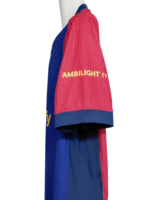 ***限定入荷***(ナイキ) NIKE/24/25バルセロナ/オーセンティック/ホーム/半袖/ペドリ/ラリーガパッチ付/FN8775-456