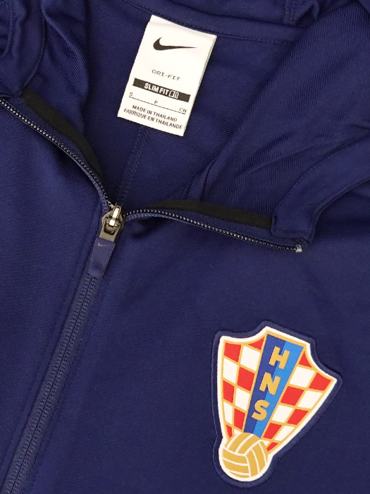 (ナイキ) NIKE/24/25クロアチア/DRI-FIT Strike ストライク フード付きトラックスーツ/ネイビーXブライトクリムゾン/FQ8654-492