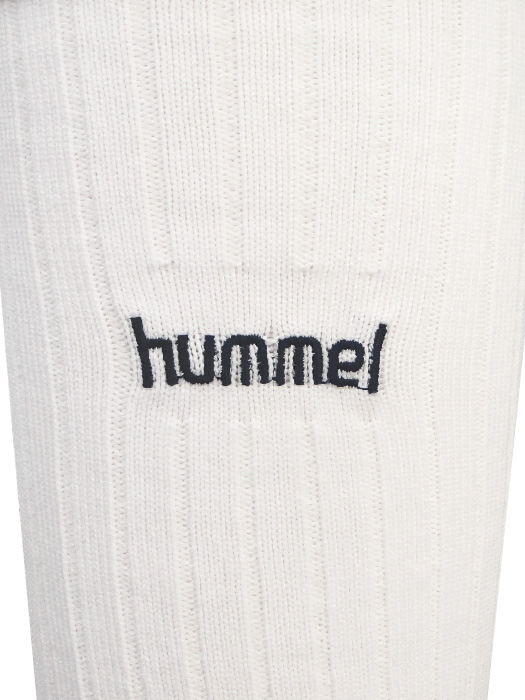 (ヒュンメル) HUMMEL/プラクティスストッキング/ホワイトXブラック/HAY4007-109/簡易配送(CARDのみ/送料注文後変更/1点限/保障無)