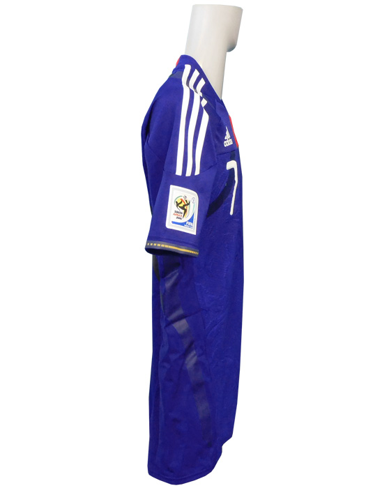 ***限定再入荷***(アディダス) adidas/10/11日本代表/TECH-FIT/ホーム/半袖/遠藤/2010W杯+デンマーク戦マッチデープリント/KF925-P67397