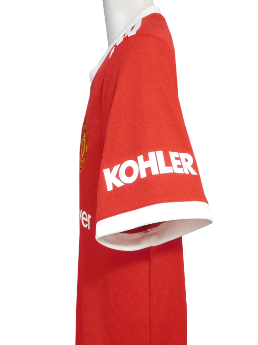 (アディダス) adidas/21/22マンチェスターユナイテッド/ホーム/半袖/ポグバ/プレミアリーグ+No Room For Racismバッジ付/KMI63-H31447