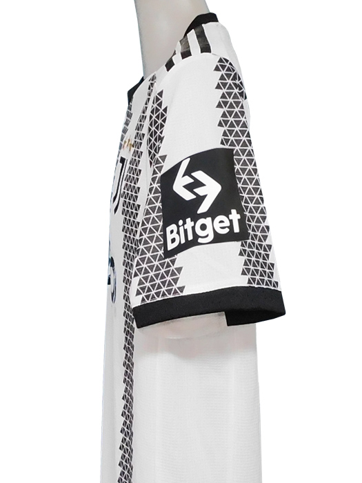 (アディダス) adidas/22/23ユベントス/オーセンティック/ホーム/半袖/ポグバ/セリエAバッジ+CYGAMES+Bitgetスポンサー付/KPB44-H38902