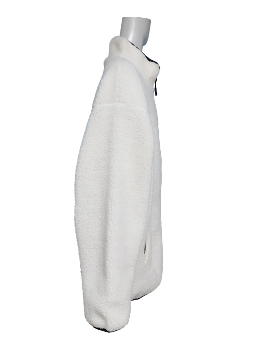 (カッパ) KAPPA/ボックスポケット/ボアブルゾン/ホワイトXネイビー/KPO-22028