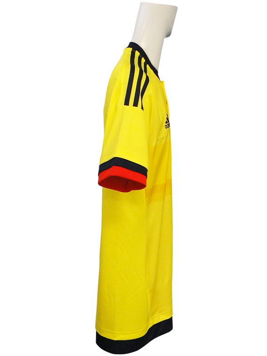 adidas  2015-16 (H) コロンビア代表 半袖ユニフォーム着丈約７２cm