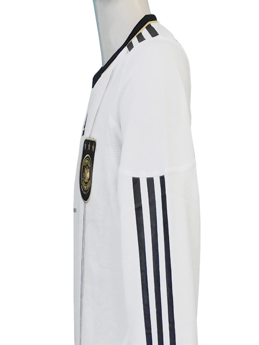 **限定入荷**(アディダス) adidas/10/11ドイツ代表/ホーム/長袖/選手仕様/エジル/準決勝マッチデー+W杯バッジ付/P41475