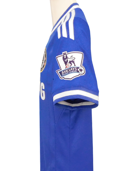 ***若干キズあり***(アディダス) adidas/13/14チェルシー/ホーム/半袖/トーレス/ジュニア用/プレミアリーグパッチ付/QU034-G90229