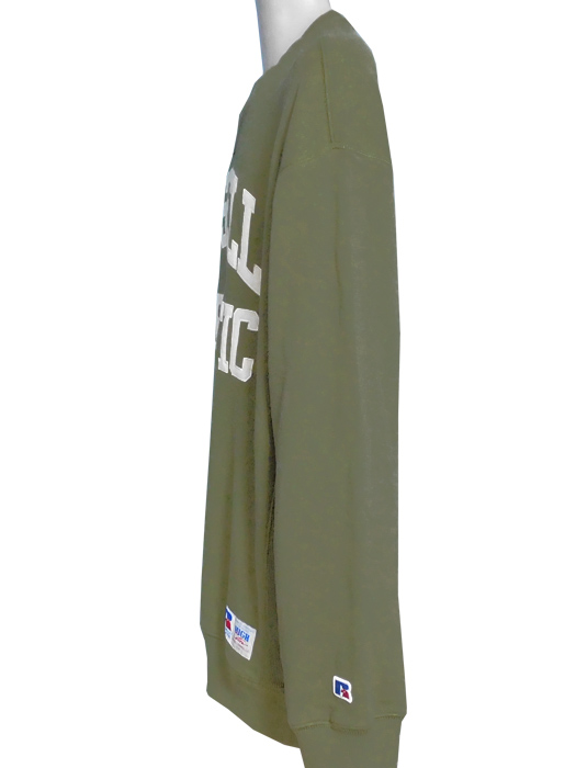 (ラッセル アスレティック)RUSSELL ATHLETIC/スウェットシャツ/カーキ/RBM21F0003-KHK