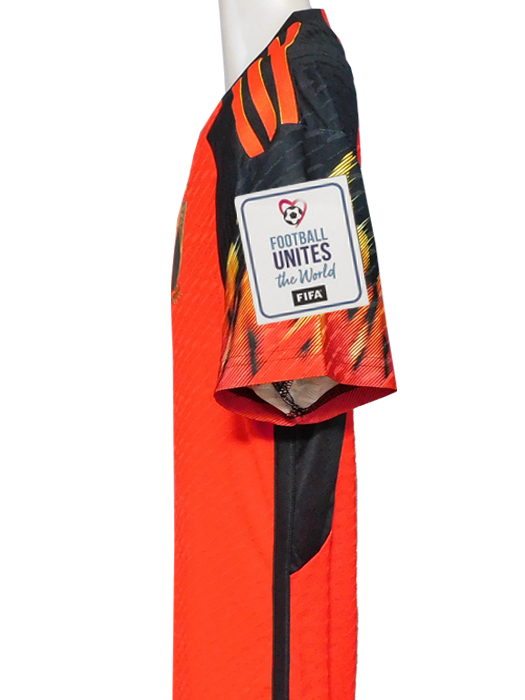 ***限定入荷***(アディダス) adidas/22/23ベルギー代表/オーセンティック/ホーム/半袖/ルカク/2022W杯パッチ付/TL556-HD9413