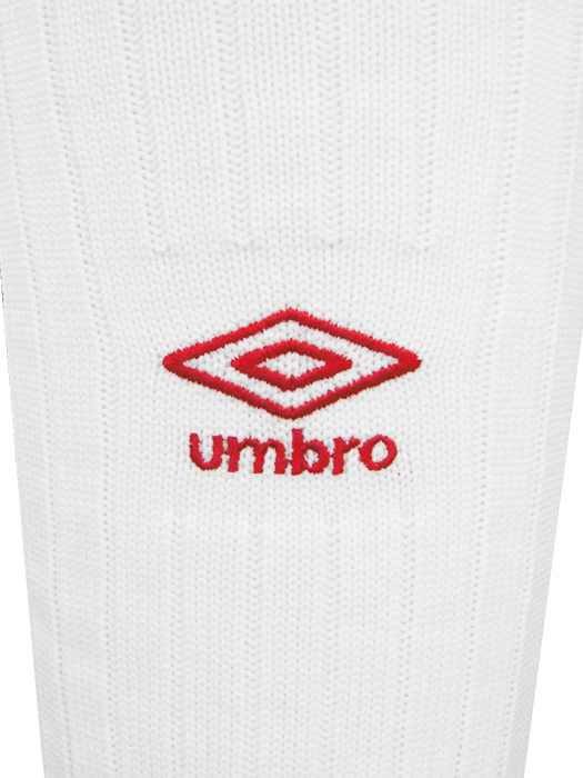 (アンブロ) UMBRO/プラクティスストッキング12/ホワイトXMレッド/UBS8210-WMRD/簡易配送(CARDのみ送料注文後変更/1点限/保障無)