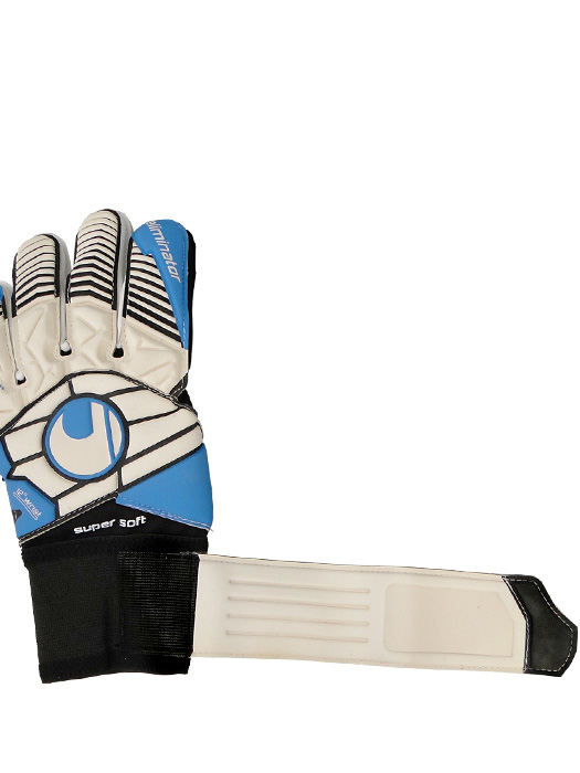 ※若干変色あり※(ウールシュポルト) UHLSPORT/エリミネーターソフト/フランス大会モデル/ホワイトXブラックXエナジーブルー/1000168