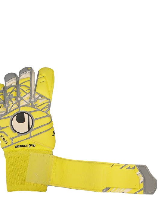 ※若干変色あり※(ウールシュポルト) UHLSPORT/エリミネーターアブソルートグリップハーフネガティブ/ライトフローイエロー/1011011-01