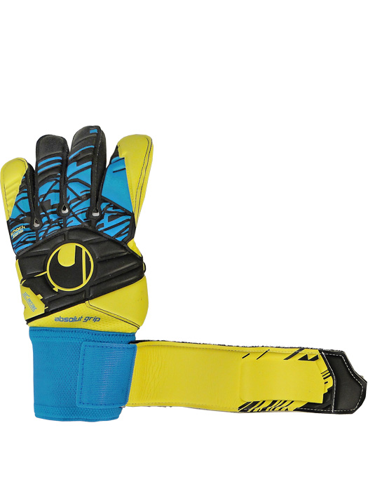 (ウールシュポルト) UHLSPORT/SPEED UP アブソルートグリップ ハーフネガティブ/ライトフローイエローXブラック/1011012-01