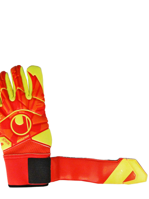 (ウールシュポルト) UHLSPORT/ダイナミックインパルス アブソルートグリップ フィンガーサラウンド/オレンジXフローイエロー/1011142-01