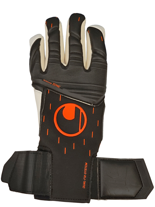 ※変色あり※(ウールシュポルト) UHLSPORT/スピードコンタクト アブソルートグリップ フィンガーサラウンド/ブラック/1011263
