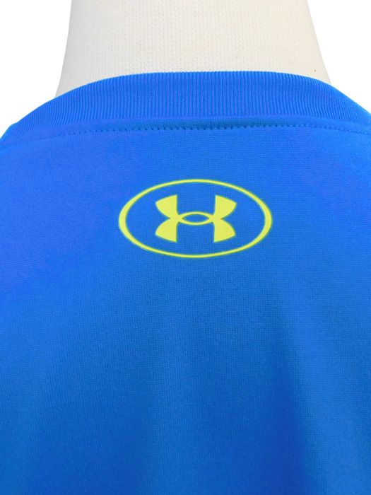 (アンダーアーマー) UNDER ARMOUR/UAテック スプラッター シンボル/半袖/ジュニア/ブルー/1364226/簡易配送(CARDのみ/1点限/保障無)