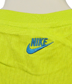 (ナイキ) NIKE/ビンテージ/プリントTシャツ/ライムグリーン/380896/簡易配送(CARDのみ送料注文後変更/1点限/保障無)