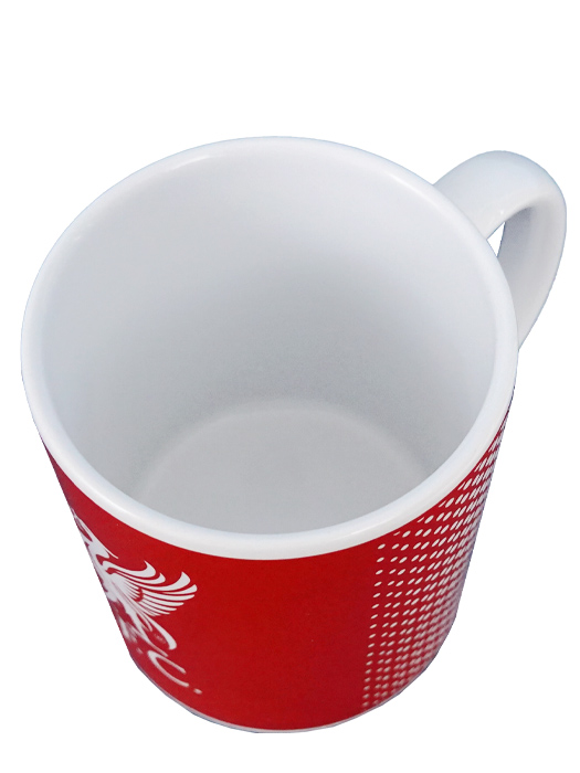 クラブオフィシャルグッズ/リバプール/オフィシャルマグカップ/レッドXホワイト/5015860240232