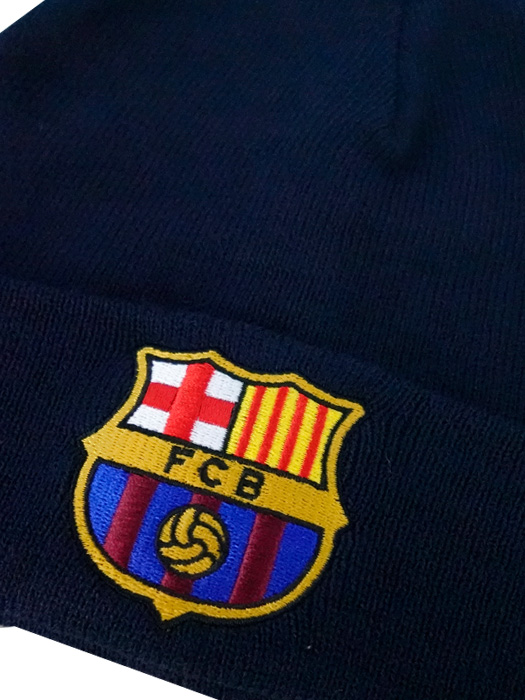 クラブオフィシャルグッズ/バルセロナ/オフィシャル ニットキャップ/ネイビー/5037970102460