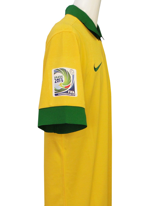 (ナイキ) NIKE/13ブラジル代表/コンフェデレーションズカップ/ホーム/半袖/ネイマール/バッジ付
