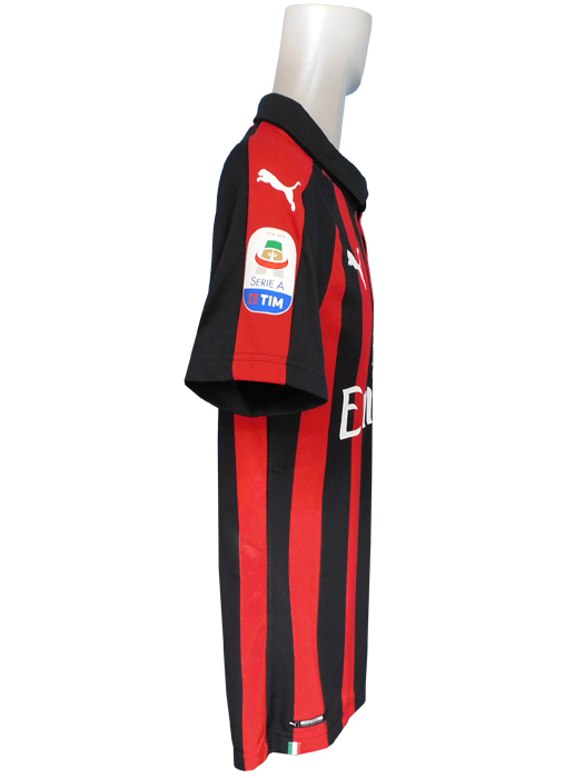 *限定入荷*(プーマ) PUMA/18/19ACミラン/ホーム/オーセンティック/半袖/サパタ/セリエAバッジ+ビッグイヤー7付/フル/755037-06