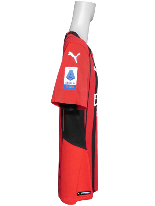 *限定入荷*(プーマ) PUMA/21/22ACミラン/ホーム/オーセンティック/半袖/ロマニョーリ/セリエA+BitMEX+wefox/フル/764749-01