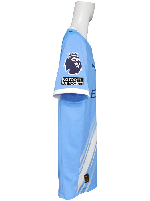 (プーマ) PUMA/25/26マンチェスターシティ/ホーム/半袖/ハーランド/プレミア+No Room For Racismパッチ付/780338-01