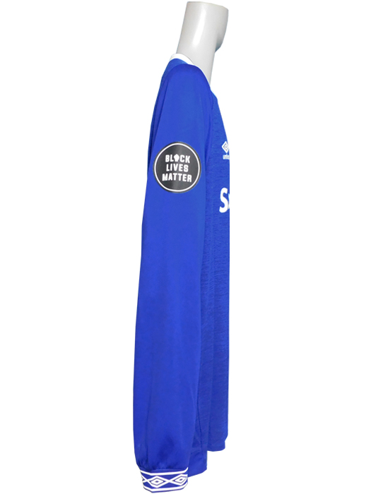 ***限定再入荷***(アンブロ) UMBRO/18/19エバートン/ホーム/長袖/NHS+Black Lives Matterバッジ付/78785U