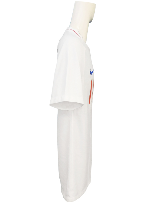 ***胸番号取付跡あり***(ナイキ)NIKE/18/19イングランド代表/ホーム/半袖/バーディー