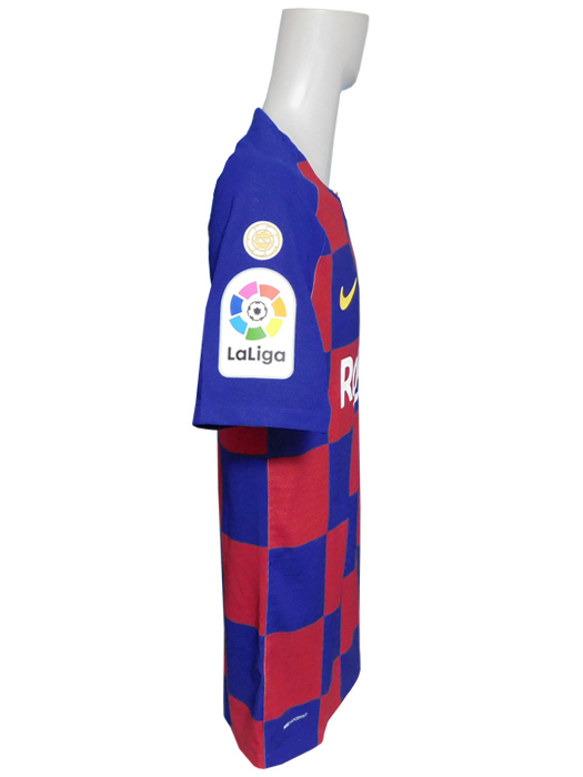 ***限定入荷***(ナイキ) NIKE/19/20バルセロナ/オーセンティック/ホーム/半袖/メッシ/選手用LFP+18/19リーグ優勝パッチ付/AJ5257-456