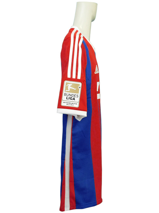 (アディダス) adidas/14/15バイエルンミュンヘン/ホーム/半袖/レバンドフスキー/2013CWC+ブンデスリーガ+HELMES付/AMZ27-F48499