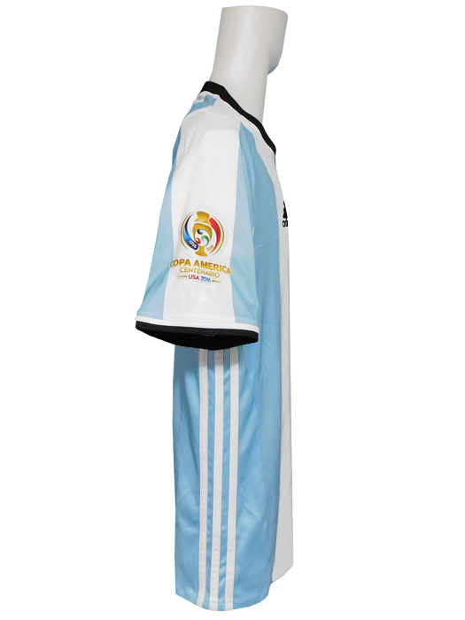 (アディダス) adidas/16/17アルゼンチン代表/ホーム/半袖/メッシ/コパアメリカセンテナリオ2016バッジ付/BCE71-AH5144