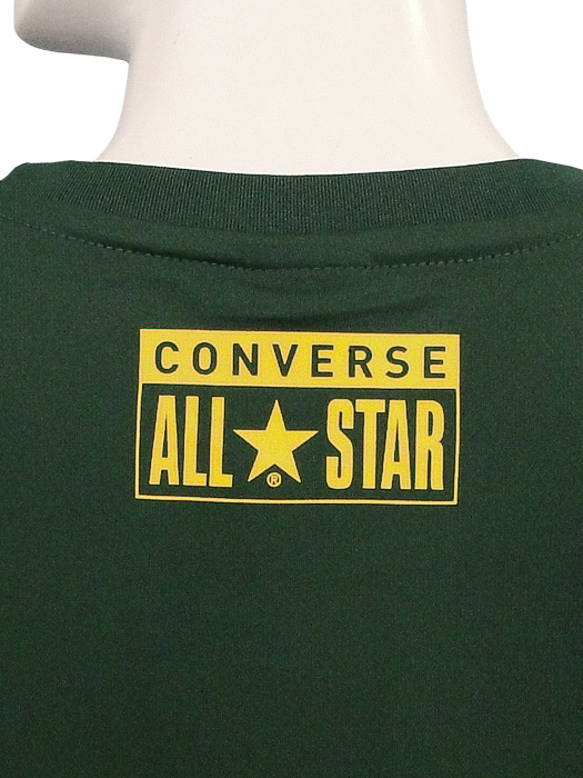 (コンバース) CONVERSE/9S プリントTシャツ/Dグリーン/CB291312-4700/簡易配送(CARDのみ送料注文後変更/1点限/保障無)