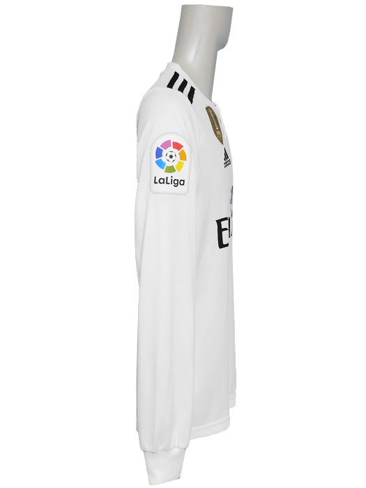 ***限定入荷***(アディダス) adidas/18/19レアルマドリード/ホーム/長袖/ロナウド/CWC優勝+LFPバッジ付/CG0546