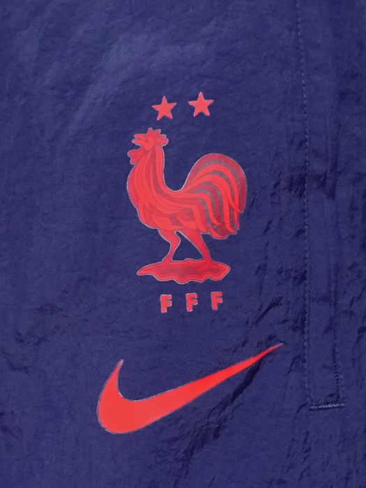 ***限定入荷***(ナイキ) NIKE/20/21フランス代表/ウーブン ショーツ/パンツ/ネイビーXレッド/CI8474-498/簡易配送(CARDのみ/1点限)